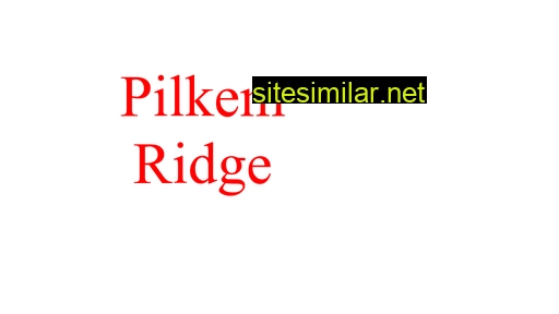 pilkemridge.be alternative sites