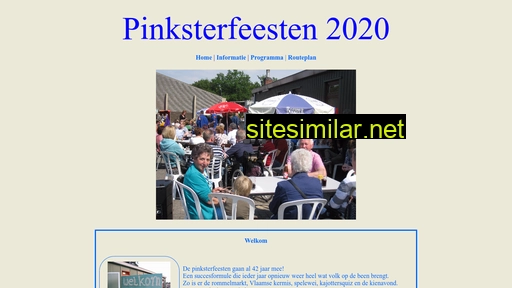 pinksterfeesten.be alternative sites