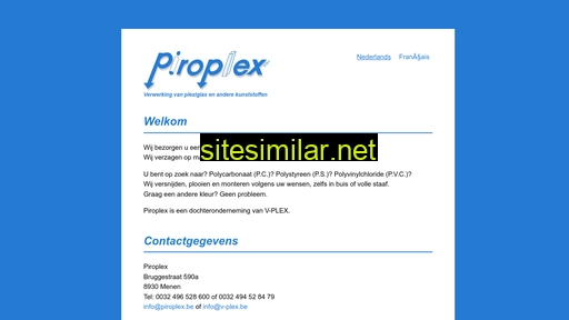 piroplex.be alternative sites