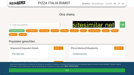 Pizzaitalia-rumst similar sites