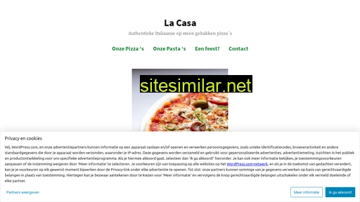 pizzalacasa.be alternative sites