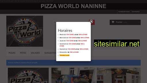pizzaworld-naninne.be alternative sites