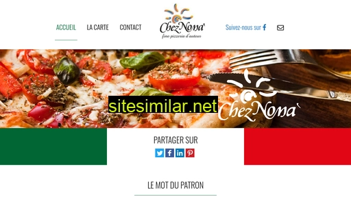 pizzeriacheznona.be alternative sites
