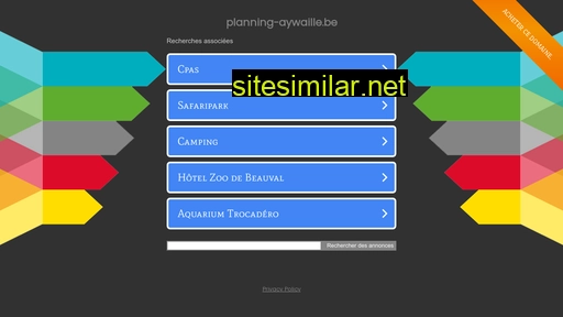 planning-aywaille.be alternative sites