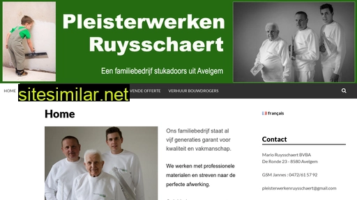 pleisterwerken-ruysschaert.be alternative sites