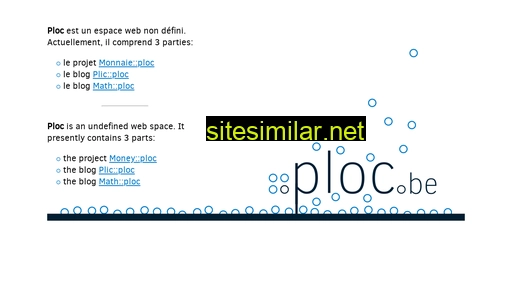 ploc.be alternative sites