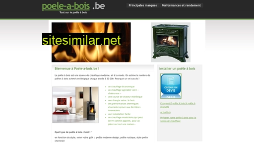 poele-a-bois.be alternative sites