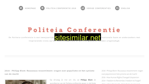 politeia-conferentie.be alternative sites