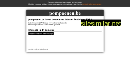 pompoenen.be alternative sites