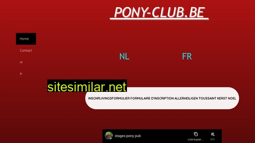 pony-club.be alternative sites
