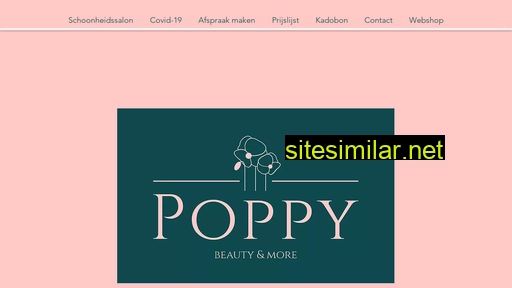 poppybeauty.be alternative sites