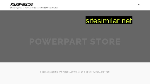 powerpartstore.be alternative sites