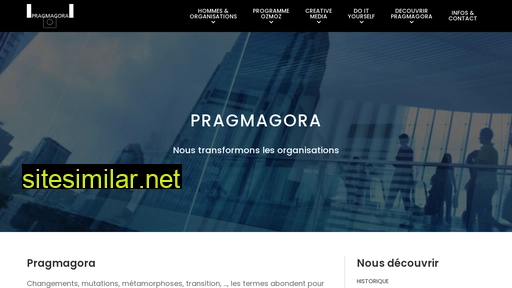 pragmagora.be alternative sites
