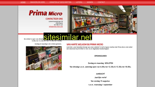 prima-micro.be alternative sites