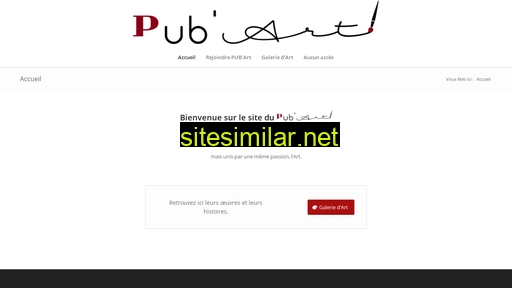 pubart.be alternative sites