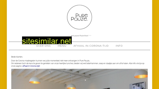 purepauze.be alternative sites
