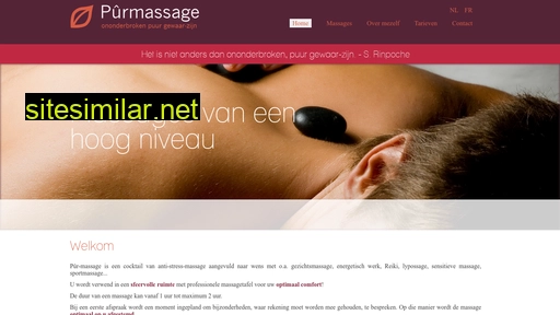 purmassage.be alternative sites