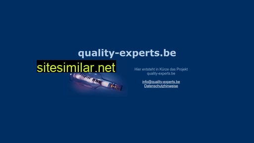 quality-experts.be alternative sites