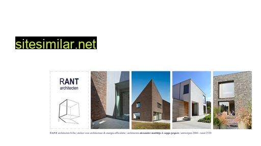 rant-architecten.be alternative sites
