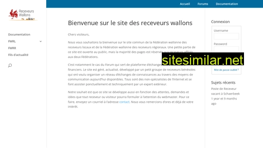 Receveurs-wallons similar sites