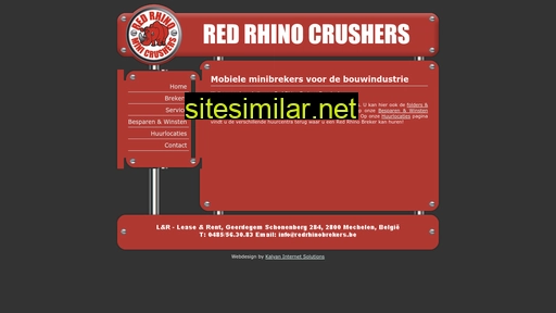 redrhinobrekers.be alternative sites