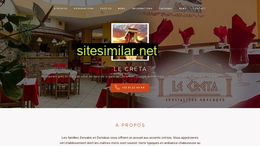 restaurant-creta.be alternative sites