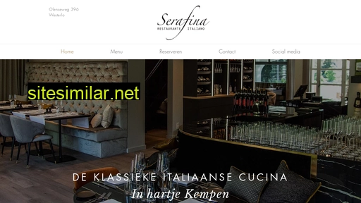 restauranteserafina.be alternative sites