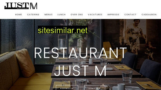 restaurantjustm.be alternative sites