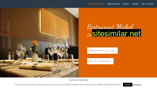 restaurantmichel.be alternative sites