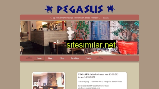 restaurantpegasus.be alternative sites