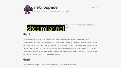 retrospace.be alternative sites