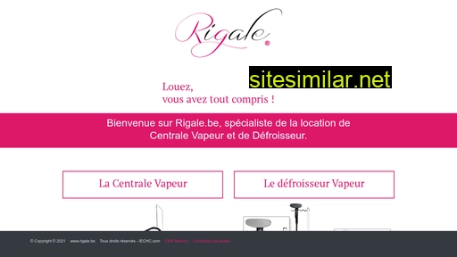 rigale.be alternative sites