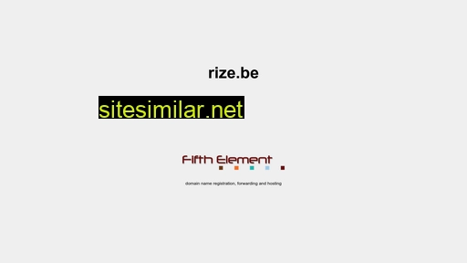 rize.be alternative sites