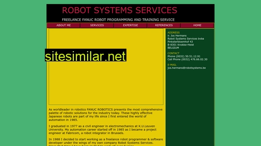 robotsystems.be alternative sites