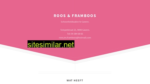 roosenframboos.be alternative sites