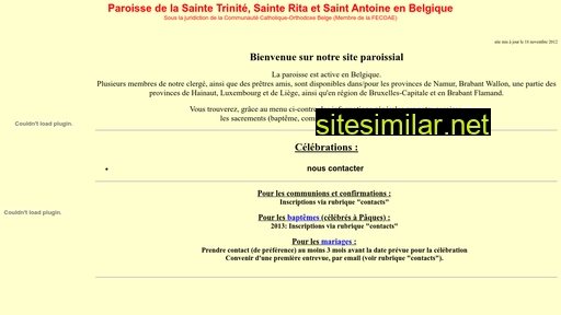 sainte-trinite.be alternative sites