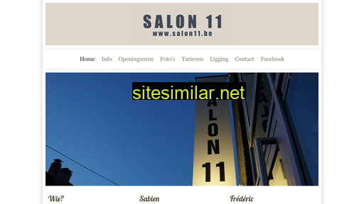 salon11.be alternative sites