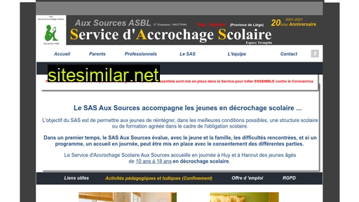 sasauxsources.be alternative sites