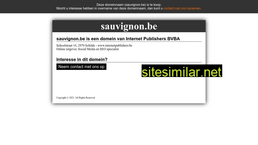 sauvignon.be alternative sites