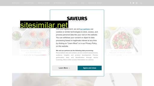 saveurs.be alternative sites
