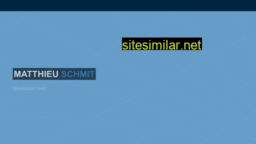 schmit.be alternative sites