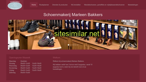 schoenmakerijmarleenbakkers.be alternative sites