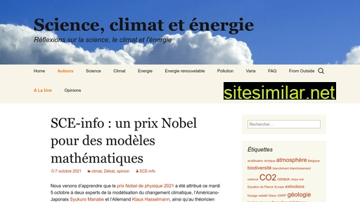 science-climat-energie.be alternative sites