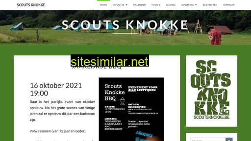 scoutsknokke.be alternative sites