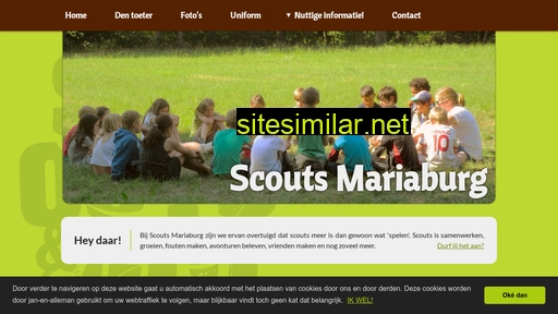 scoutsmariaburg.be alternative sites