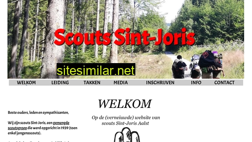 scoutssintjoris.be alternative sites