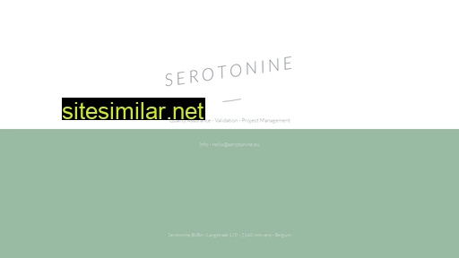 serotonine.be alternative sites