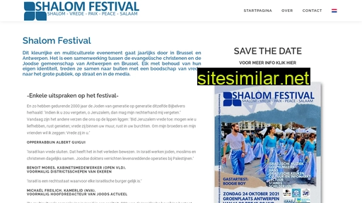 shalomfestival.be alternative sites