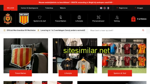 shop.kvmechelen.be alternative sites