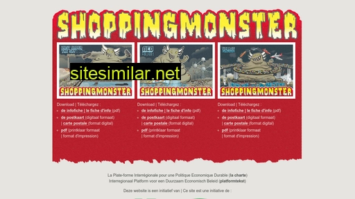 shoppingmonster.be alternative sites